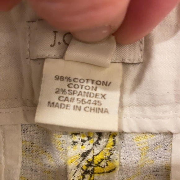 J. Crew Yellow Paisley Shorts - Picture 5 of 6